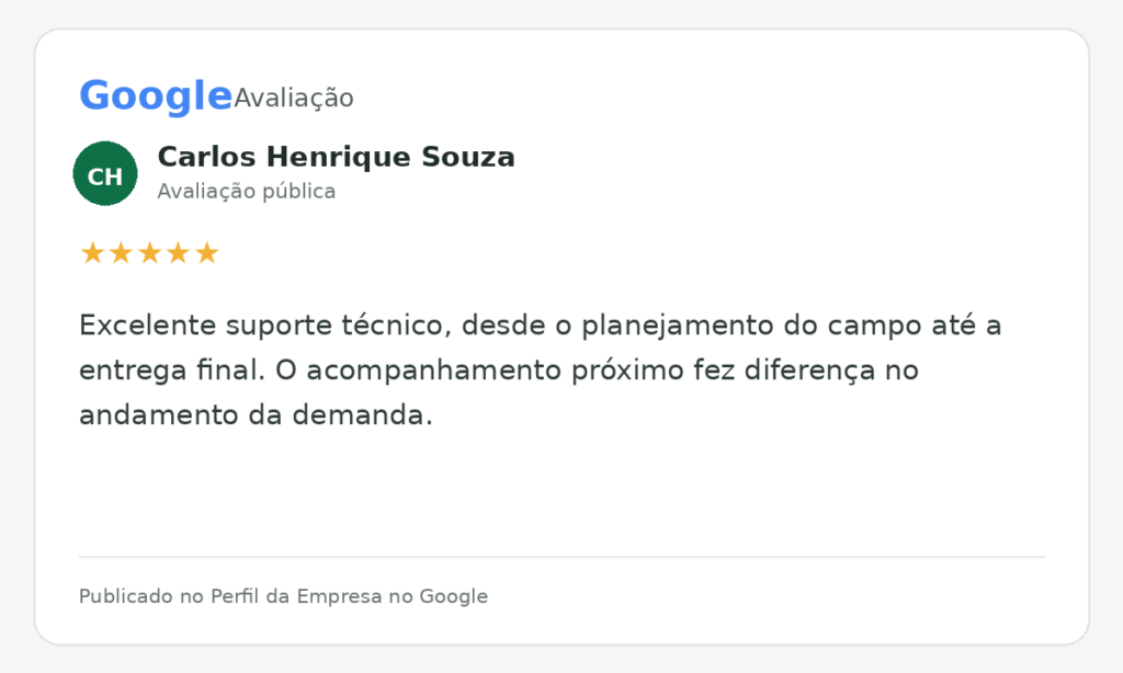 Avaliação de Carlos Henrique Souza