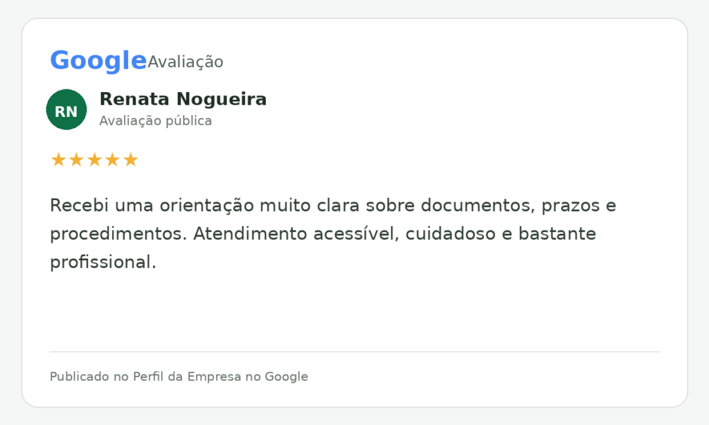 Avaliação de Renata Nogueira